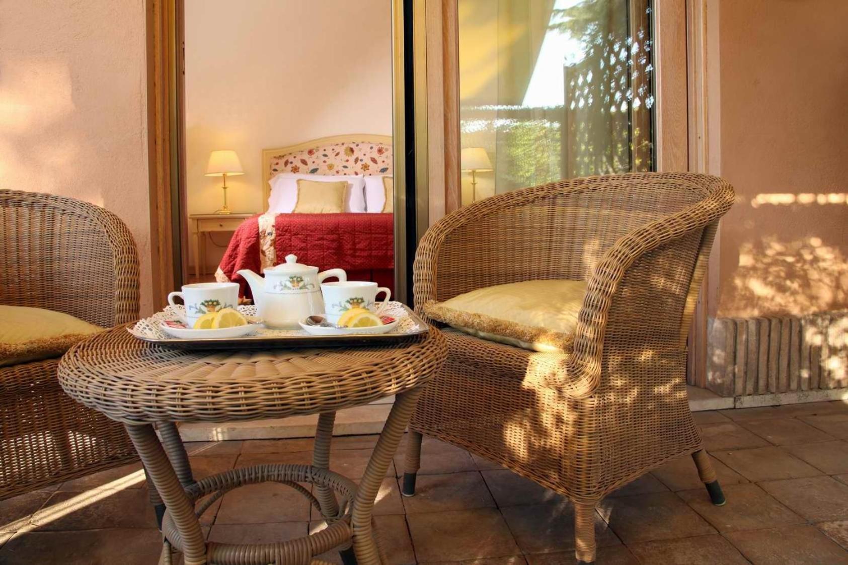 Double or Twin Room Private Patio